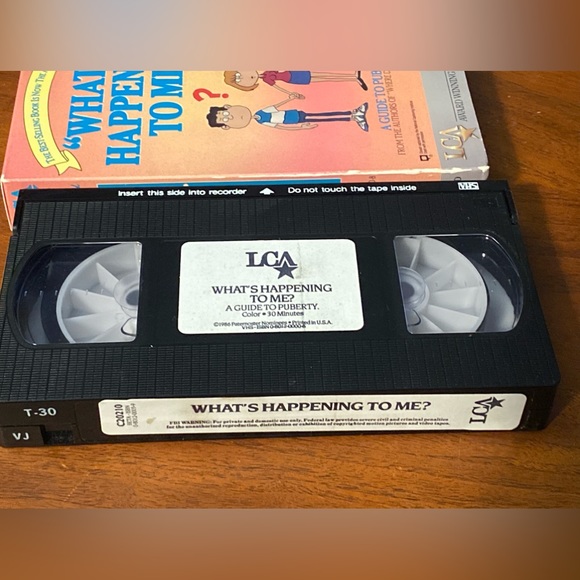 What’s happening to me? VHS. Hilarious, 80’s cartoon about puberty. - Picture 5 of 6